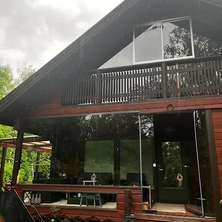 Vakantiehuis Moekkituulos, Beds For 4 One Big Bedroom, Two Beds Separated With A Big Wardrobe