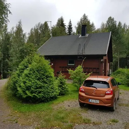 Ferienhaus Moekkituulos, Beds For 4 One Big Bedroom, Two Beds Separated With A Big Wardrobe *