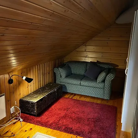 Moekkituulos, Beds For 4 One Big Bedroom, Two Beds Separated With A Big Wardrobe Vakantiehuis *