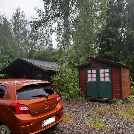 Moekkituulos, Beds For 4 One Big Bedroom, Two Beds Separated With A Big Wardrobe Vakantiehuis