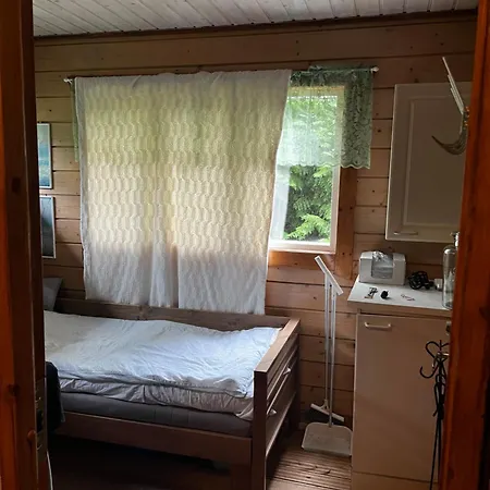 Moekkituulos, Beds For 4 One Big Bedroom, Two Beds Separated With A Big Wardrobe Vakantiehuis