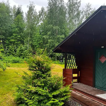 Vakantiehuis Moekkituulos, Beds For 4 One Big Bedroom, Two Beds Separated With A Big Wardrobe *