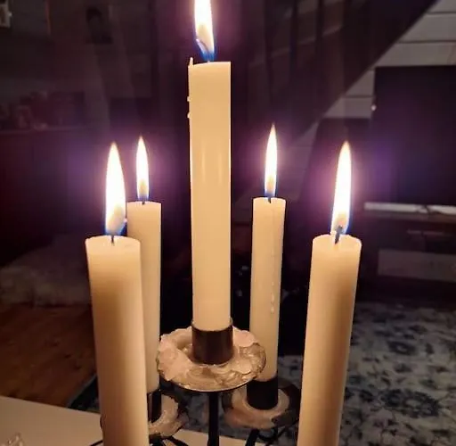 Moekkituulos, Beds For 4 One Big Bedroom, Two Beds Separated With A Big Wardrobe *