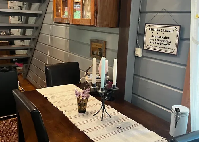 Дом отдыха Moekkituulos, Beds For 4 One Big Bedroom, Two Beds Separated With A Big Wardrobe *